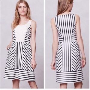 Anthropologie Maeve Chessia striped dress